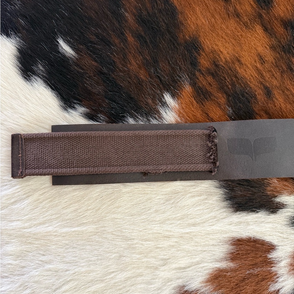Isabel Marant & Cie wide leather belt stirrup ring buckle 38 M France - Picture 8 of 14